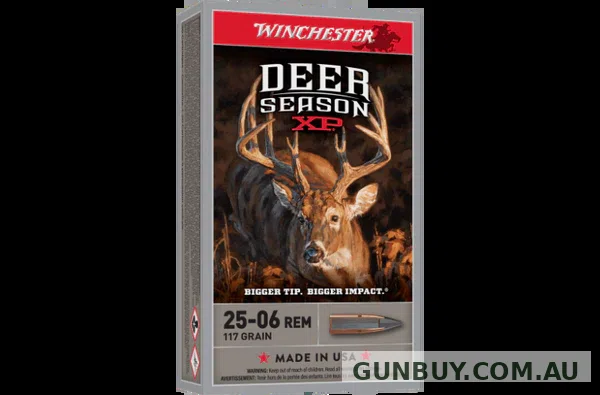 Winchester Deer Season Ammunition 25-06 Remington 117 Grain Extreme Point (20pk)