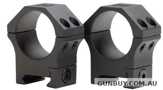 Element Optics XT 30mm Weaver/Picatinny Rings Matte Low (54009)