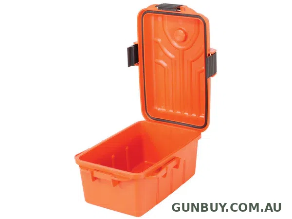 MTM Ammo Travel-Survivor Dry Box 10" x 7" x 5" Plastic Orange