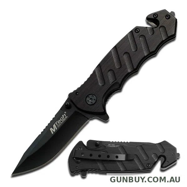 MTech Glassbreaker w Seatbelt Cutter Knife