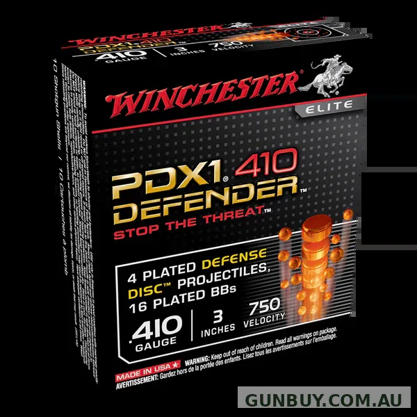 Winchester PDX1 Defender 410 Bore 3" (10pk)