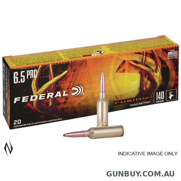 Federal Fusion Ammunition 6.5 PRC 140 Grain SP (20pk)
