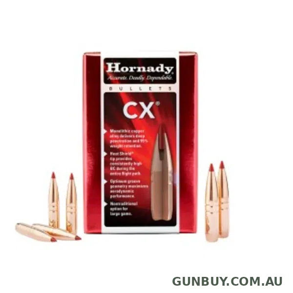 Hornady 30 Caliber (308 Diameter) 165 gr CX (50pk)