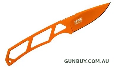 Spika Pack Light Fixed Blade Orange without Paracord (SPL-111)