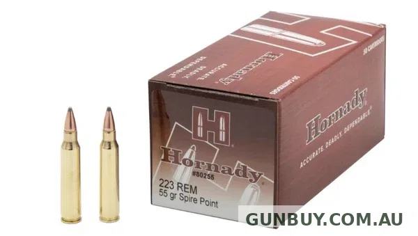 Hornady Custom Ammunition 223 Remington 55 Grain Soft Point (50pk)