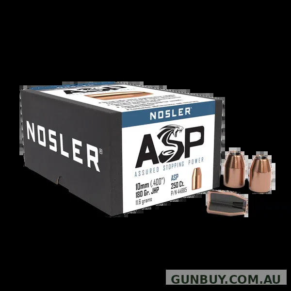 Nosler Sporting Handgun Bullets 180 Grain Jacketed Hollow Point (250pk)