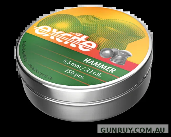 H&N Excite Hammer 22 Cal Air Pellets 14.66gr / 0,94g (250pk)