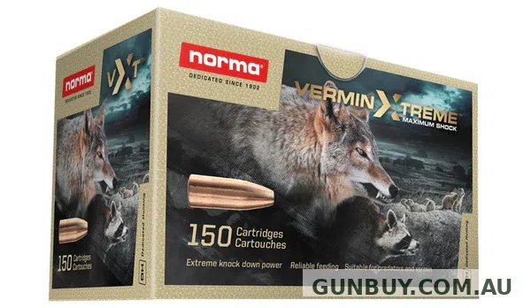 Norma VerminXtreme Ammunition 76 Grain Hollow Point (50pk)
