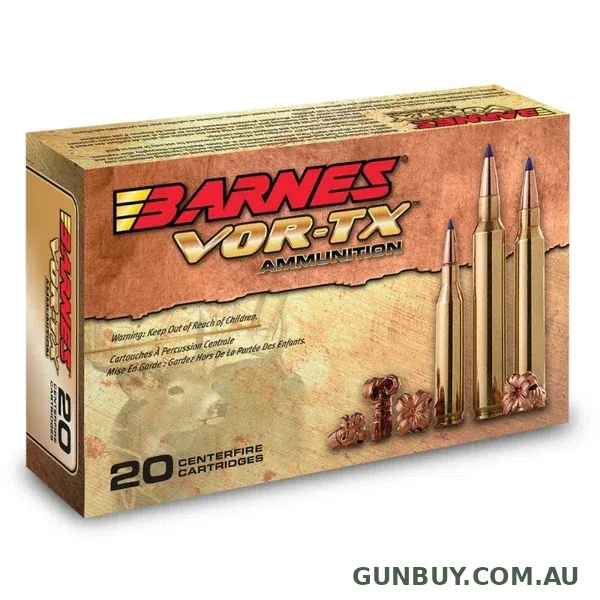 Barnes VOR-TX Ammunition 300 AAC Blackout 120gr TAC-TX BT (20pk)