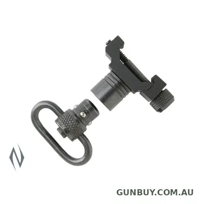 Uncle Mike's Push Button QD Tri-Lock 1" Super Swivel for Picatinny & Weaver Rails
