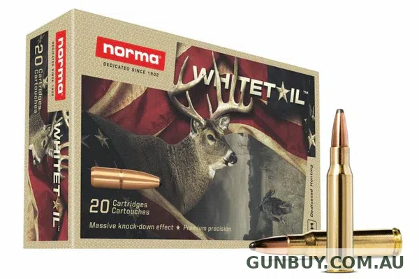Norma Whitetail Ammunition 223 Rem 55 Grain Soft Point (100pk)