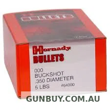 Hornady #000 Buckshot (.350 Diameter) 5 LBS