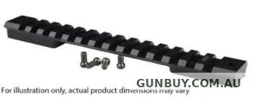 Warne Mountain Tech Tikka 20 Moa 1-Piece Aluminum Weaver-Style Scope Base