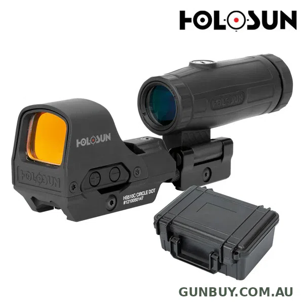 Holosun HS510C Reflex Sight & HM3X Magnifier Combo (HS510C&HM3X)