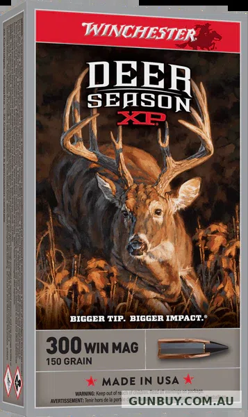 Winchester Deer Season XP Ammunition 300 Winchester Magnum 150 Grain Extreme Point (20pk)