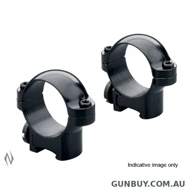 Leupold 1" Ring Mounts Rimfire 13mm Grooved Receiver Low Matte (178118)