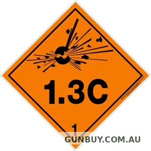 Rebelgunworks Explosive 1.3C Label / Sticker Pack (20 stickers)
