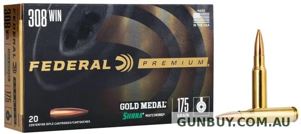 Federal Premium Ammunition 308 Winchester 175 Grain (20pk)