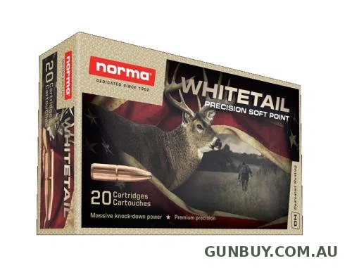 Norma Whitetail Ammunition 6.5 PRC 140 Grain (20pk)