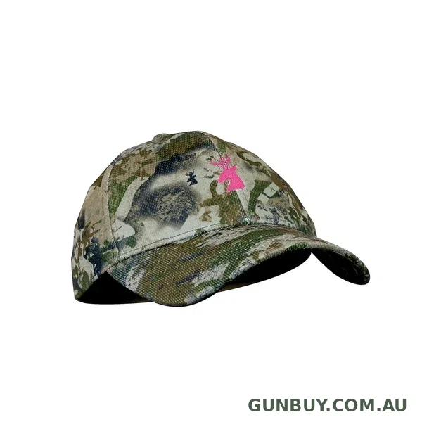 Spika Ranger Camouflage Cap Womens Camo & Pink (HCC-RGC-2AO)