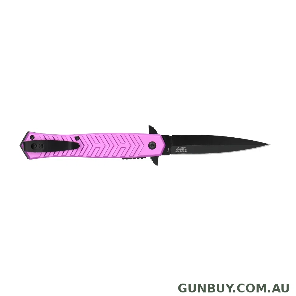 MTech Dagger Style Pocket Knife - Pink