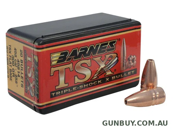 Barnes Triple-Shock X Bullets 458 Caliber (45/70) 300 Grain (20pk)