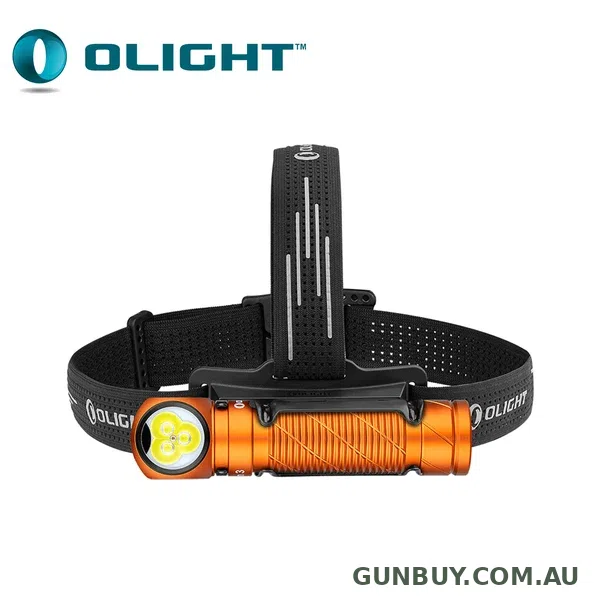 Olight Perun 3 Orange Headlamp - 3000Lm