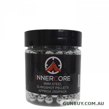 Innercore 8mm Slingshot Pellets - 250pk