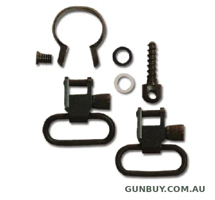 Grovtec One Piece Barrel Band Swivel Set