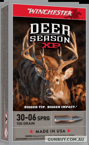 Winchester Deer Season XP Ammunition 30-06 Springfield 150 Grain Extreme Point (20pk)