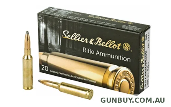 Sellier & Bellot 6.5 Creedmoor Ammunition 131 Grain Soft Point (20pk)
