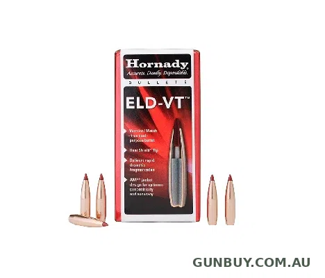 Hornady Bullets 22 Caliber (224 Diameter) 69 Grain ELD-VT (100pk)