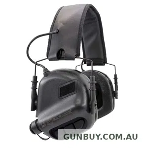 Earmor M31 PLUS Electronic Ear Muffs (M31-BK)