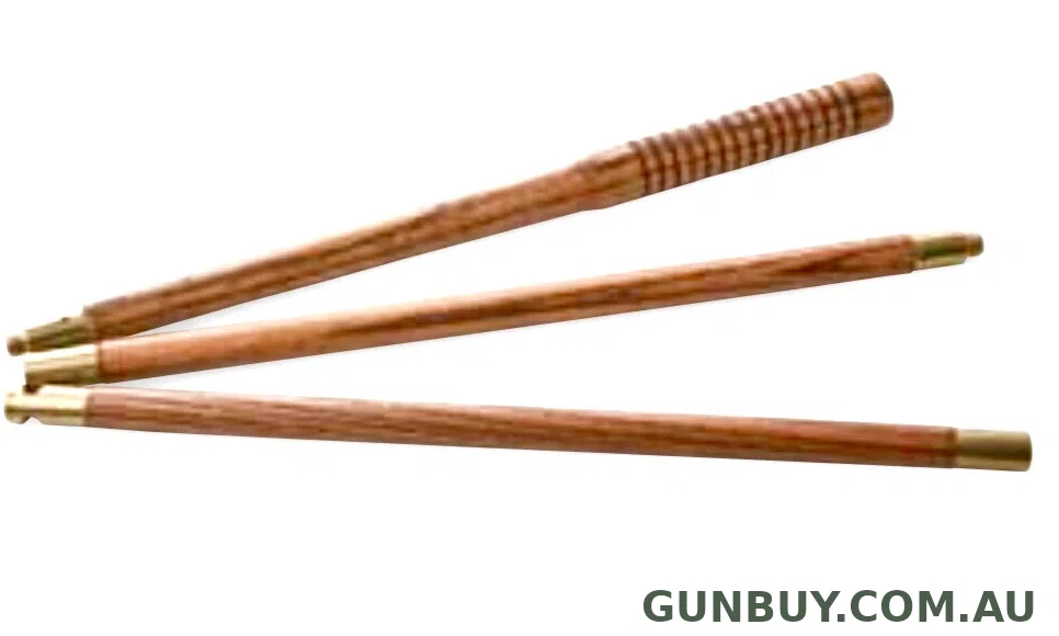 STILCRIN 3PC VARNISHED WOOD ROD USA THREAD