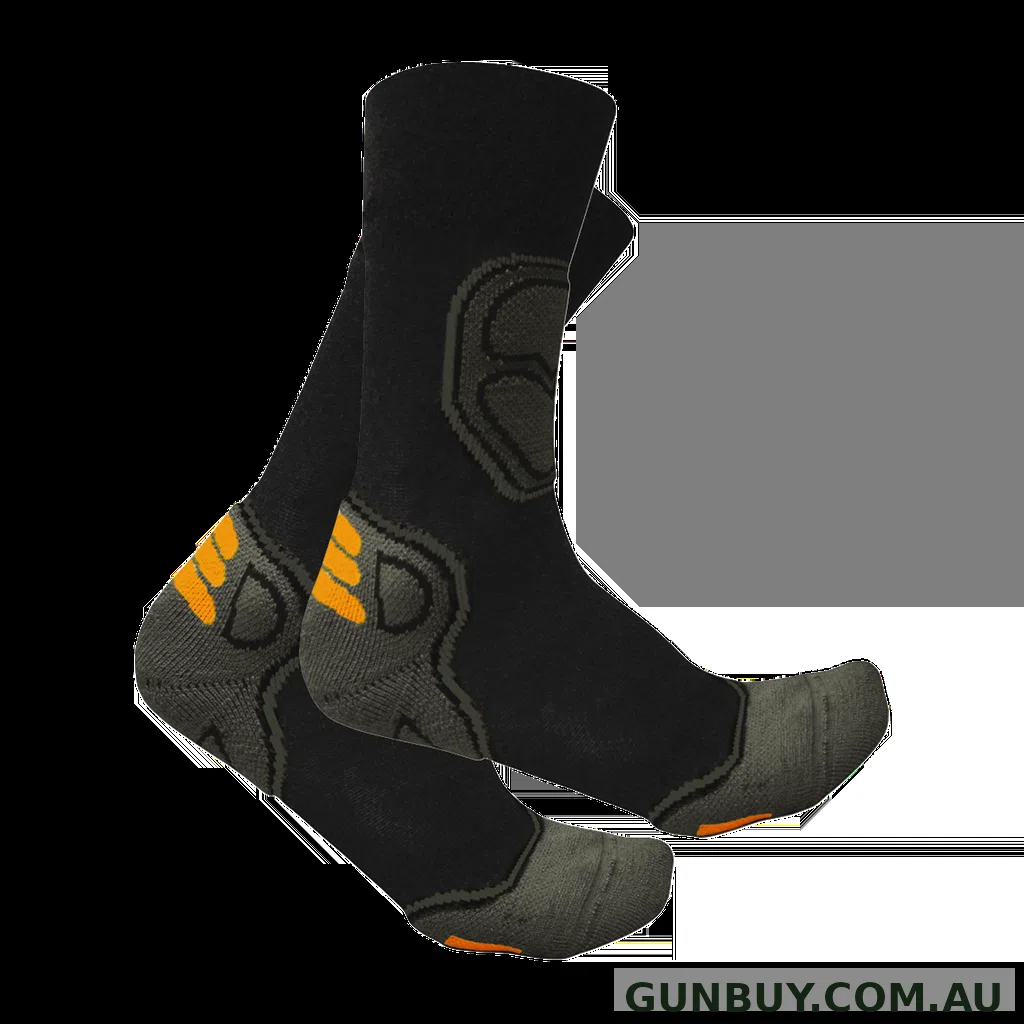 Spika ALPINE SOCK - ADULT - BLACK - LARGE - SKU: HCM-APB-3A4