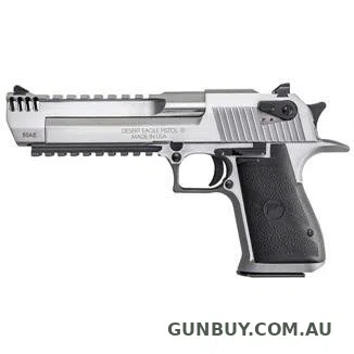 Magnum Research Desert Eagle Stainless Steel with Muzzle Brake