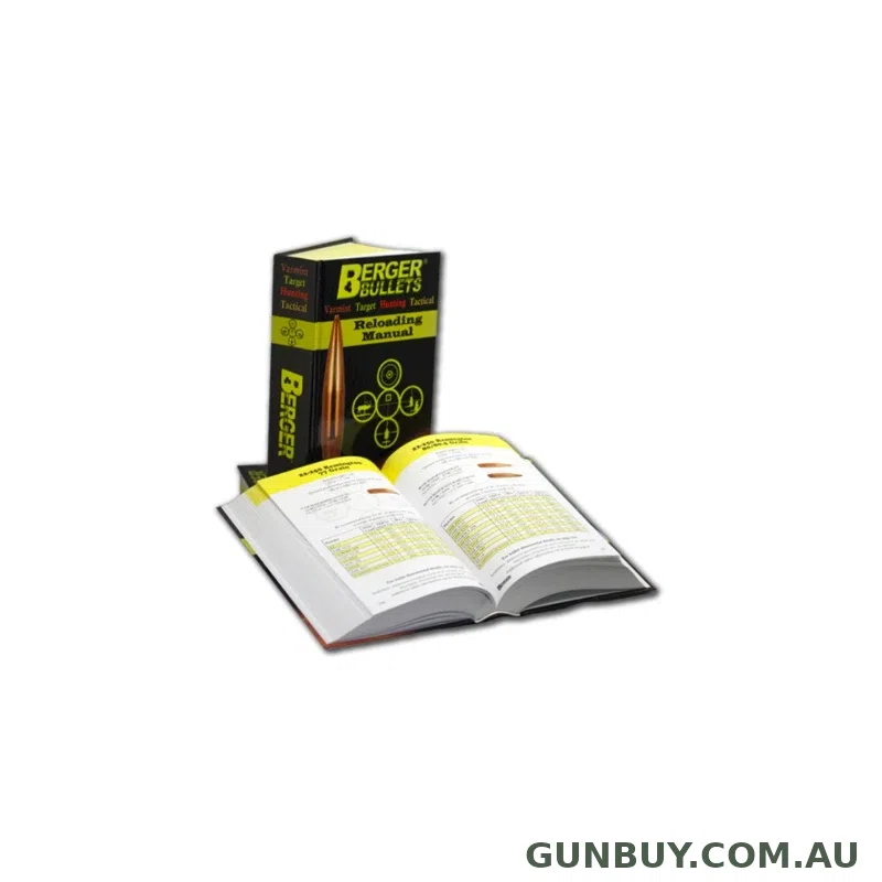 Berger Bullets 1st Edition Reloading Manual