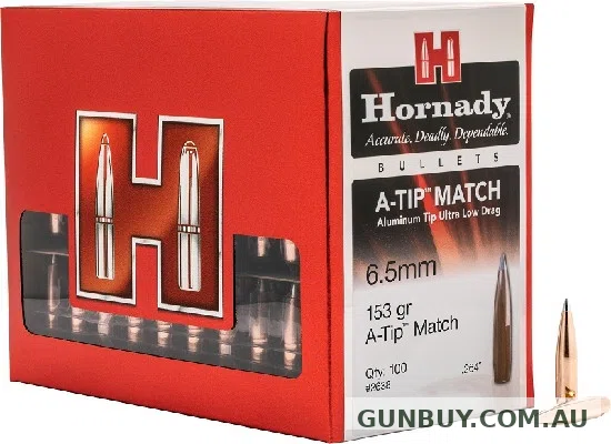 Hornady .264 6.5mm 153 gr A-Tip Match