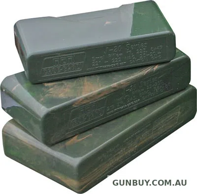 MTM Rifle Slip Top Box Green