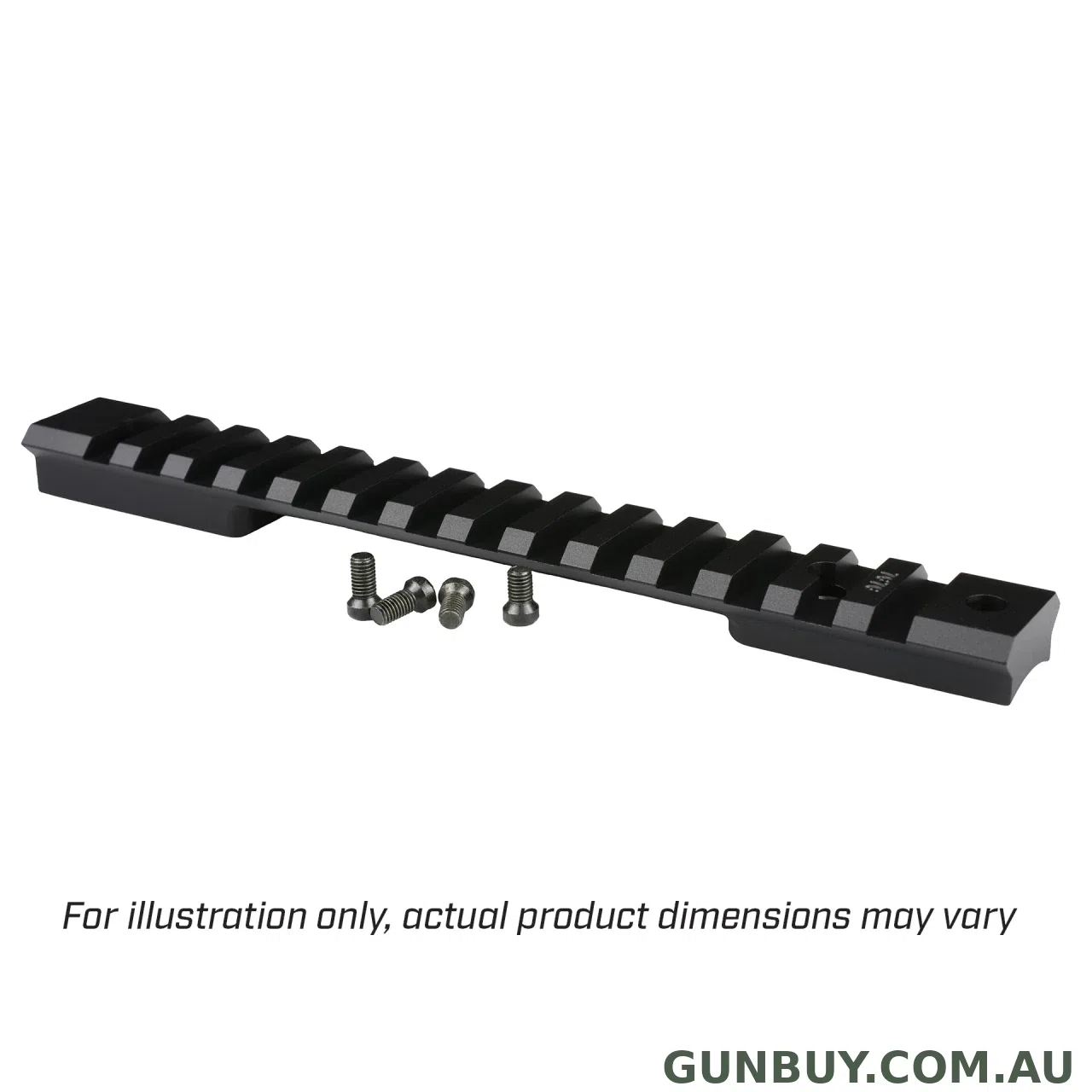 Warne Weatherby MKV 6 Lug Rail 20MOA Mountain Tech