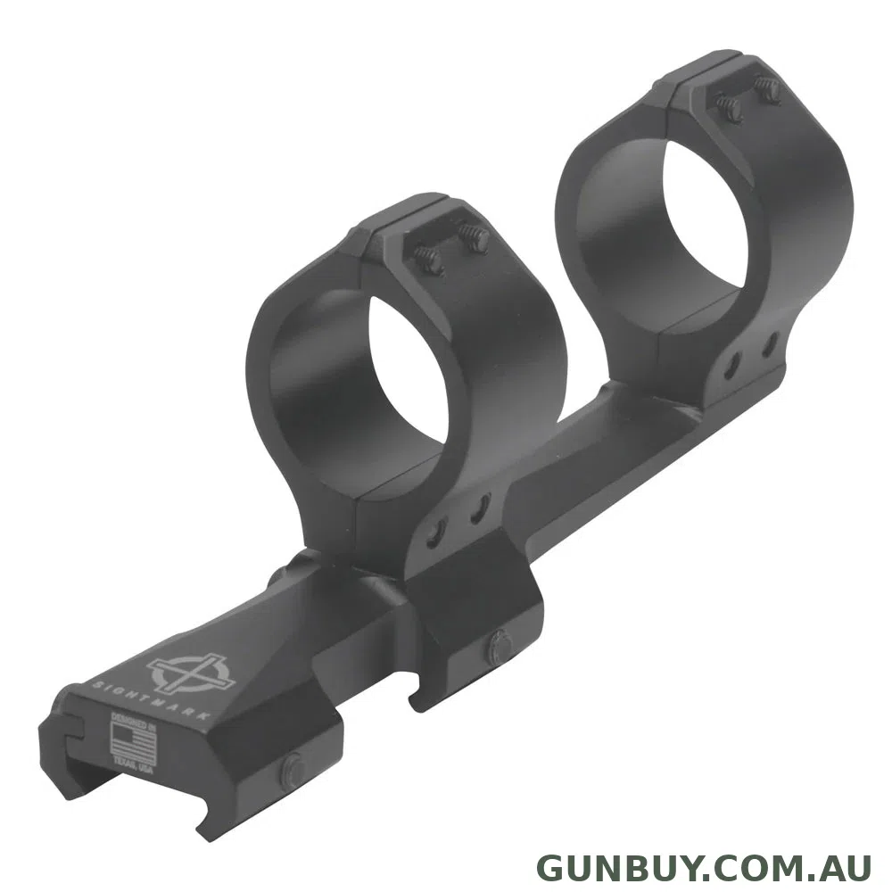Sightmark Tact 30mm/1in Fixed Canti Mount w/20MOA