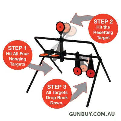 BIRCHWOOD CASEY 22 RIMFIRE RESETTING TARGET - SKU: 029057470222