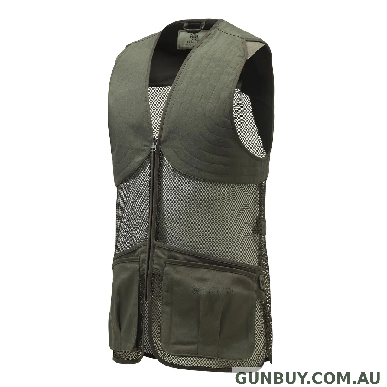 Beretta Full Mesh Vest Green Moss S