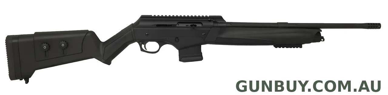 Celik Arms Chimera Push Button Rifle 18in - Black Synthetic - Standard - Cheek Adjustable