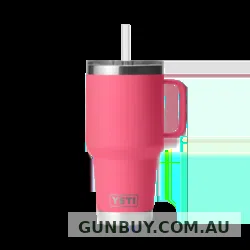 YETI 35OZ STRAW MUG TROPICAL PINK