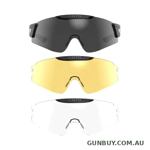 Beretta Beretta Mask Shooting Glasses Smoke, Neutral, Yellow
