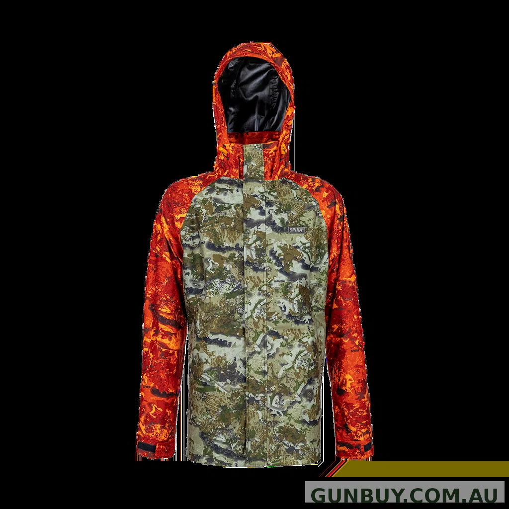 SPIKA VALLEY JACKET- MENS - 2XL- BIARRI CAMO/BLAZE