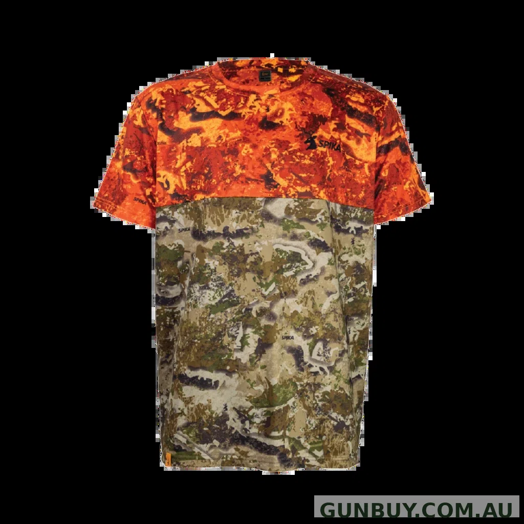 SPIKA TRAIL TSHIRT LONG SLEEVE BIARRI CAMO MEDIUM