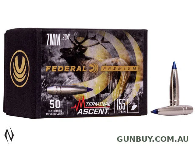 Federal Projectile 7mm 155gr Terminal Ascent Comp 50pk