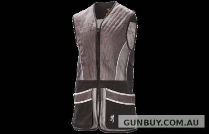 BROWNING Pro Sport Shooting Vest Grey Large